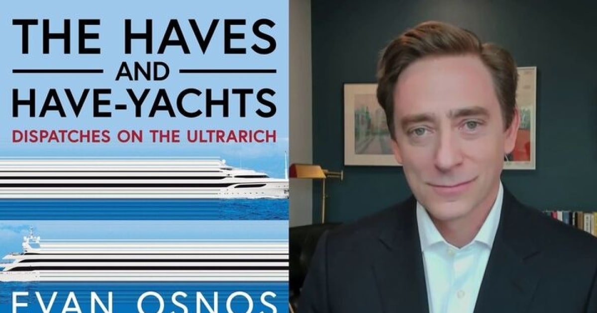 Evan Osnos: Billionaire influence in politics ‘doesn’t look a whole lot like democracy’