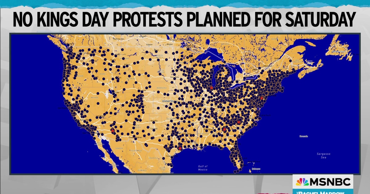 Trump's protest suppression tactic backfires as 'No Kings' events mushroom after L.A. confrontations