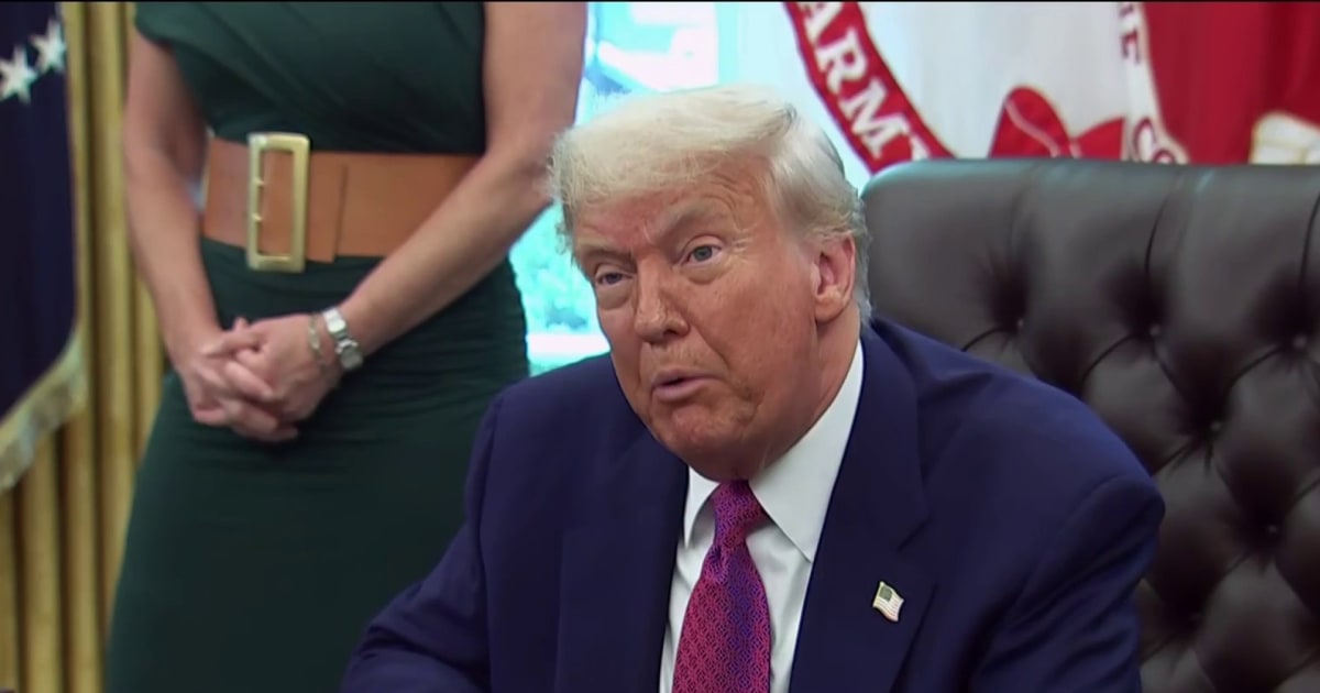 Trump defends sending in National Guard: Los Angeles would be burning