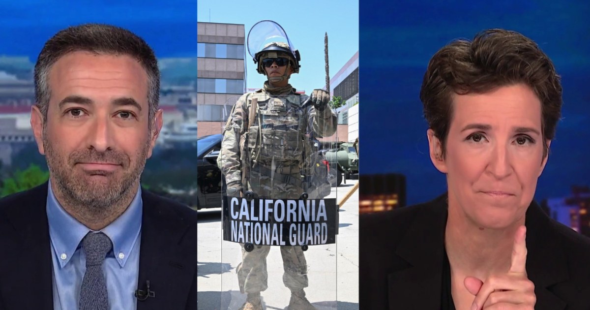Marines in streets: Trump hit for “illegal” crackdown after anti-police pardons (Melber report)