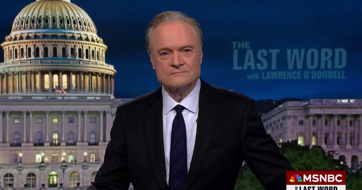 Lawrence: Jan. 6 was the one day in Trump's presidency when he needed to call in federal troops