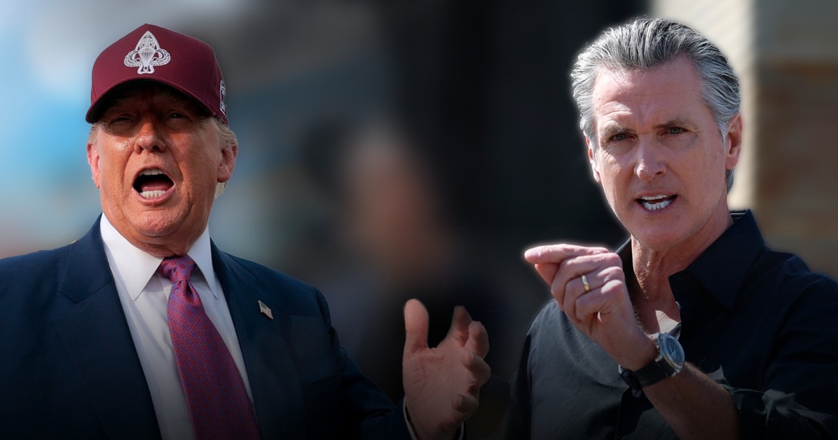 'Made for TV conflict': Trump and Newsom spar over L.A. immigration raids
