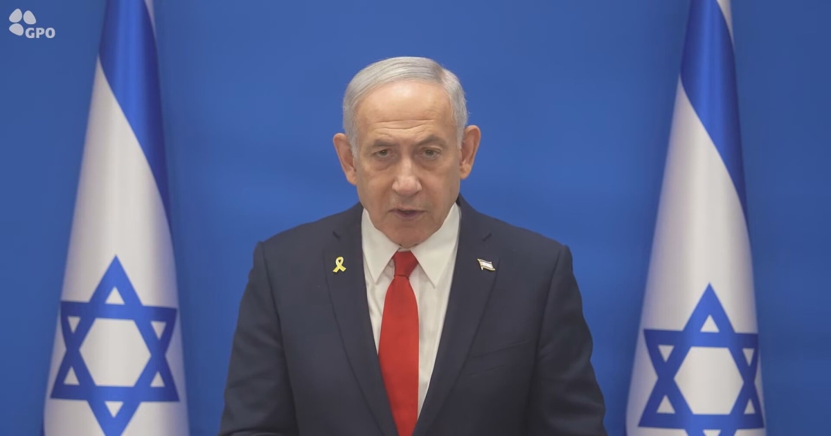 Netanyahu addresses Iranian people amid new strikes on Tel Aviv: 'Let your voices be heard'