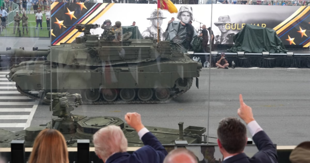 Ret. U.S. Army General: [military parades] ‘are what dictators do’