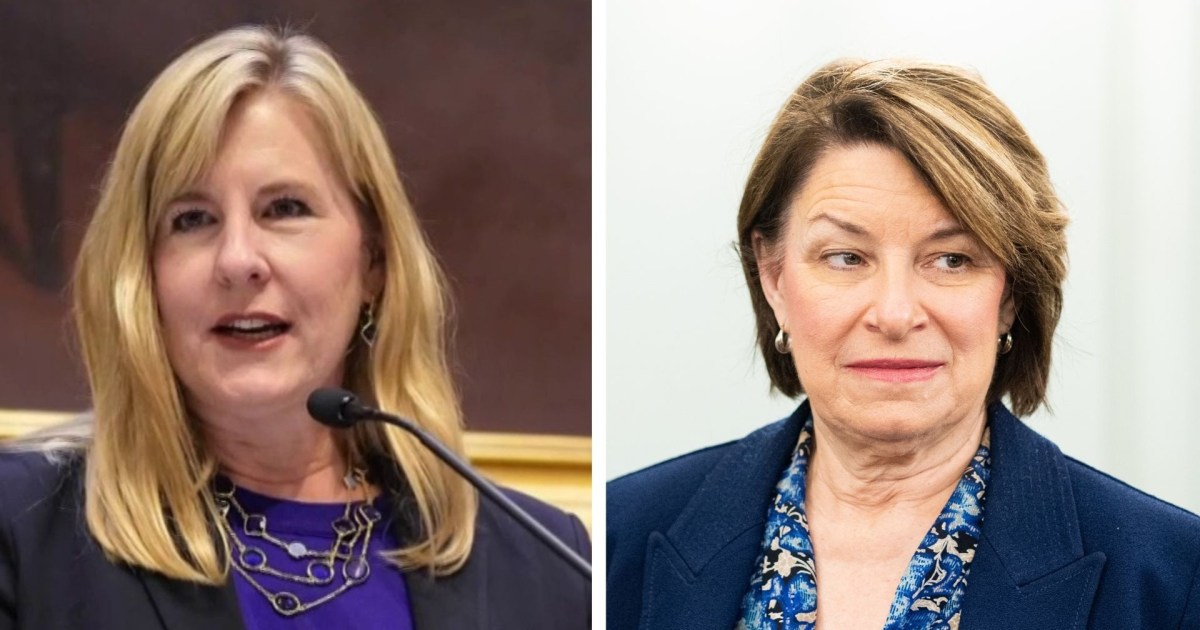 'An incredible woman': Sen. Klobuchar on slain Minnesota lawmaker Melissa Hortman