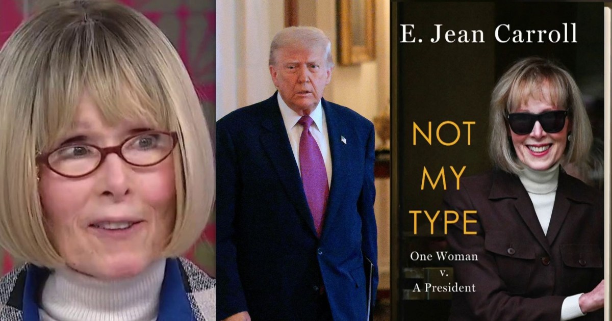 E. Jean Carroll explains why 'Not My Type' was a 'top-secret job'
