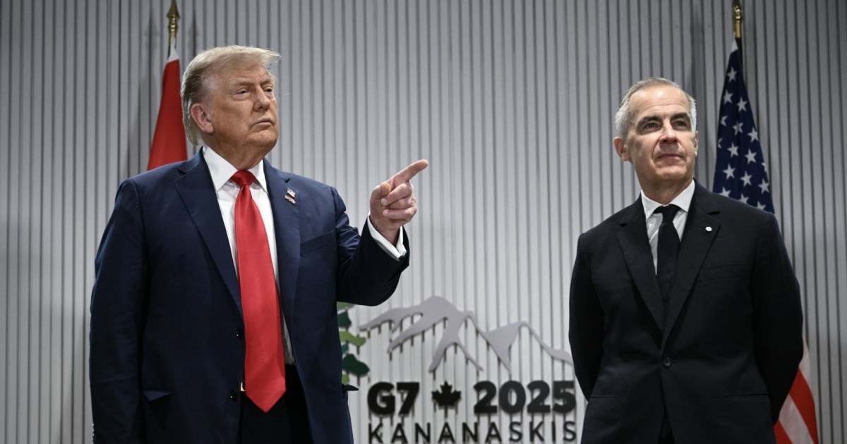 Trump talks Russia, Iran and tariffs in meeting with Canadian prime minister