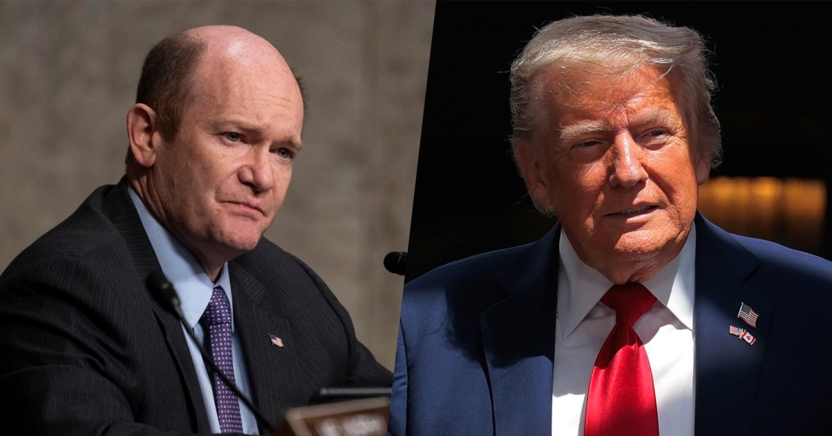 Trump sees 'America first as America alone': Sen. Chris Coons on Trump leaving G7 Summit early