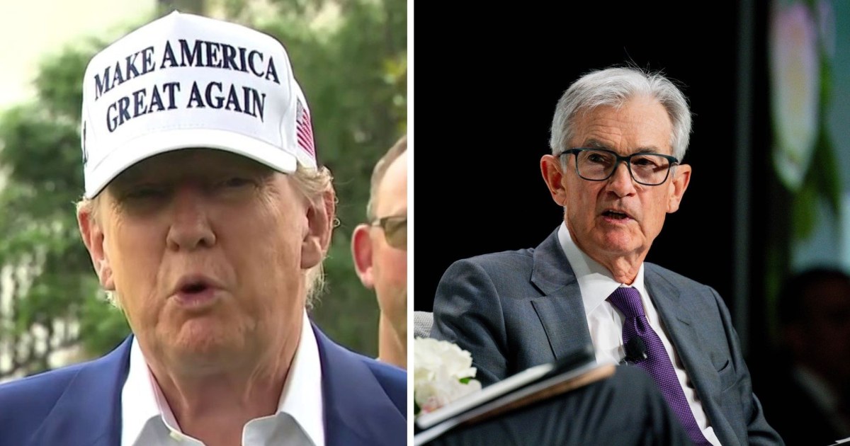 'Not a smart guy': Trump rails against 'stupid person' Fed chair while calling for rate cut