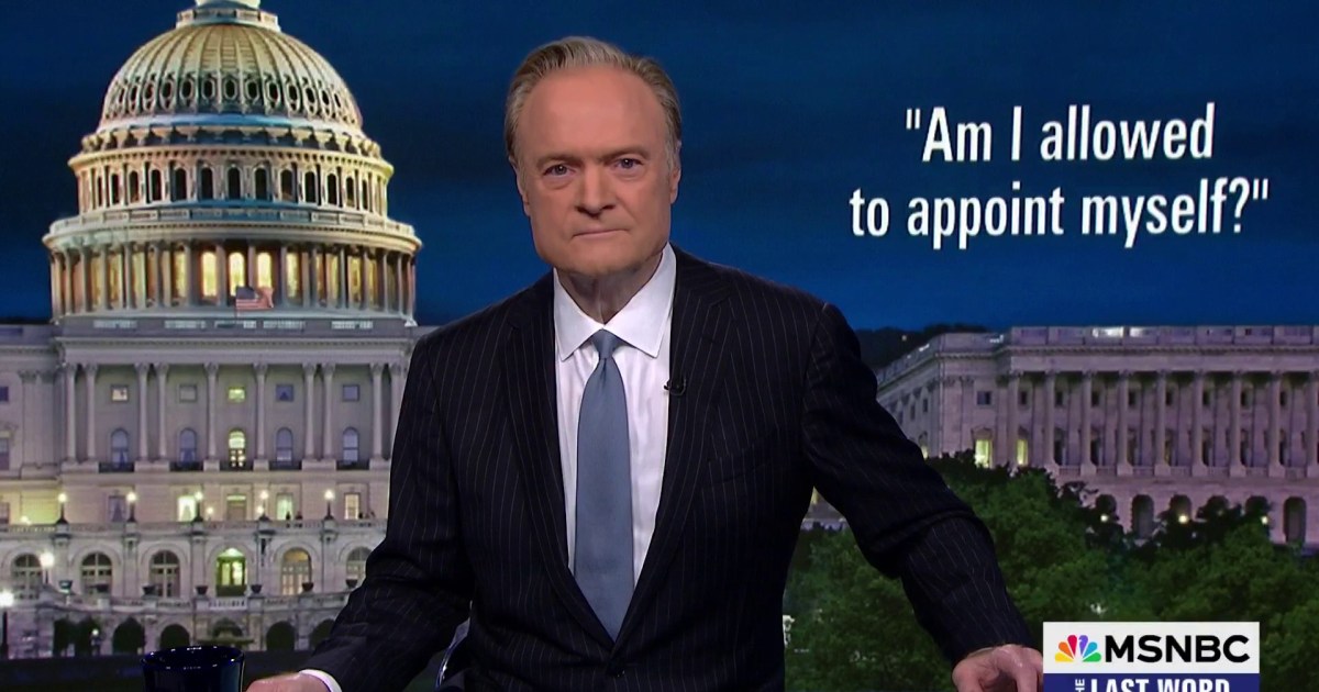 Lawrence: Donald Trump proves he’s the stupidest man in the Situation Room