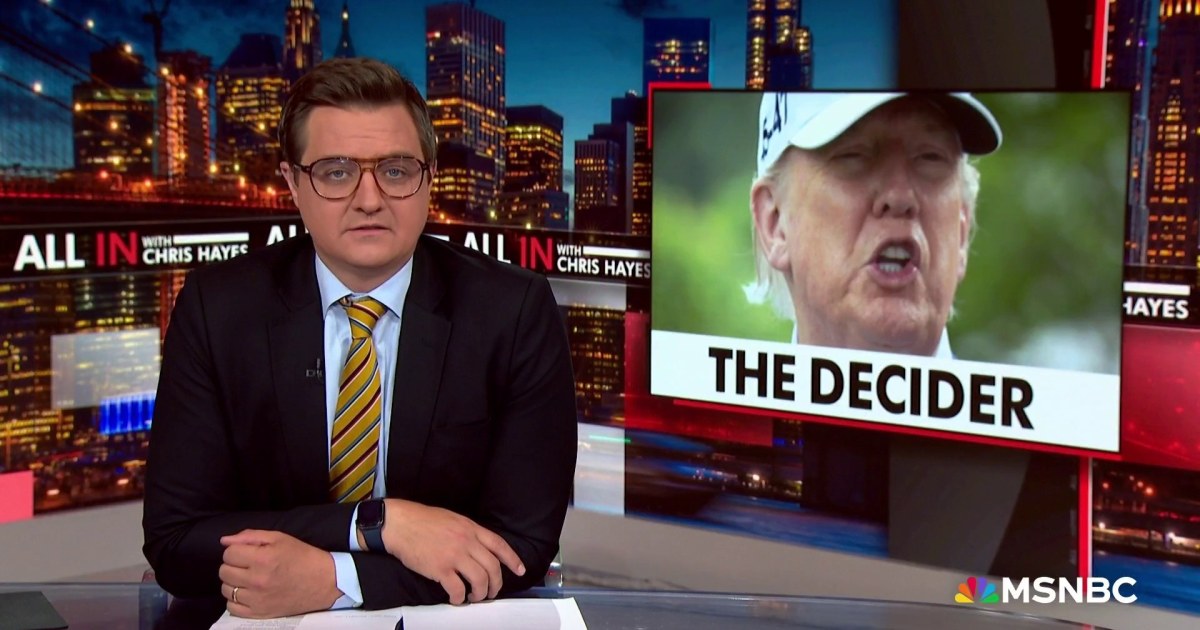 'Madness': Hayes torches GOP's 'hauntingly familiar' Iran spin