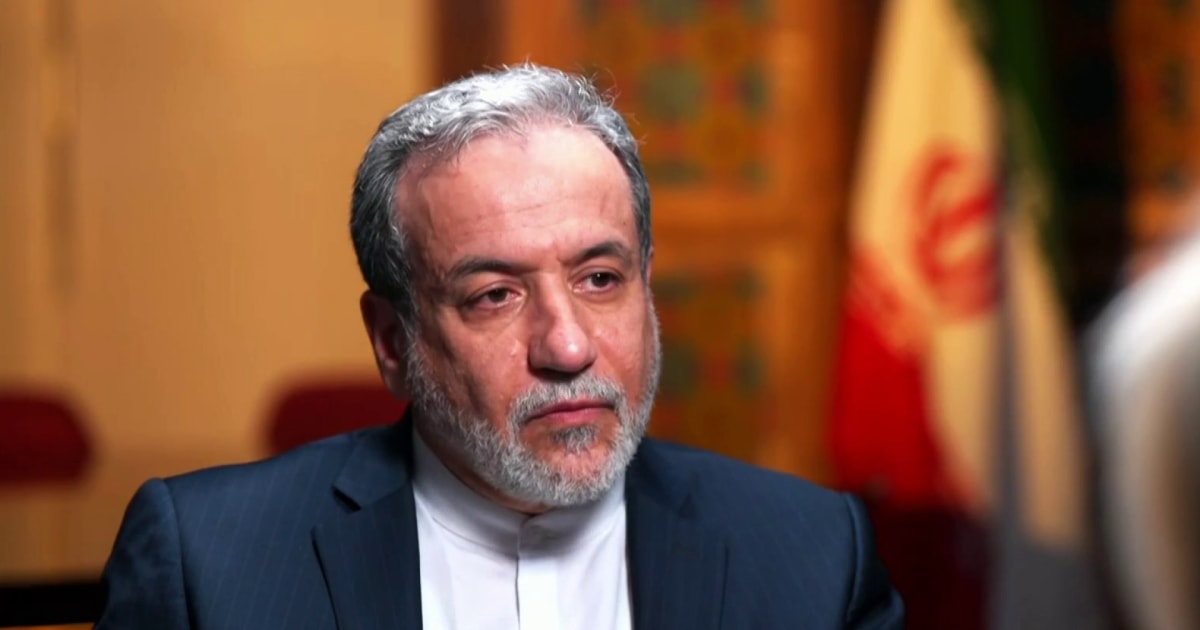 Iran’s Foreign Minister: Iran will not resume talks during Israeli strikes