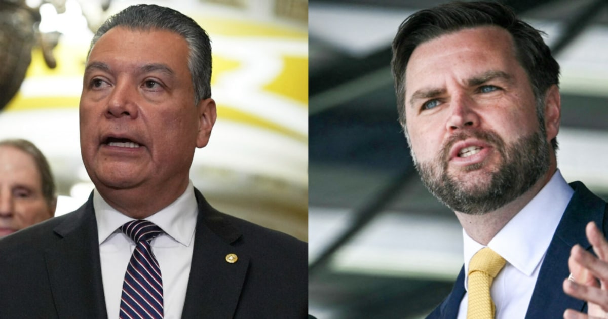 'He knows my name': Sen. Alex Padilla reacts to JD Vance calling him 'José' during LA visit