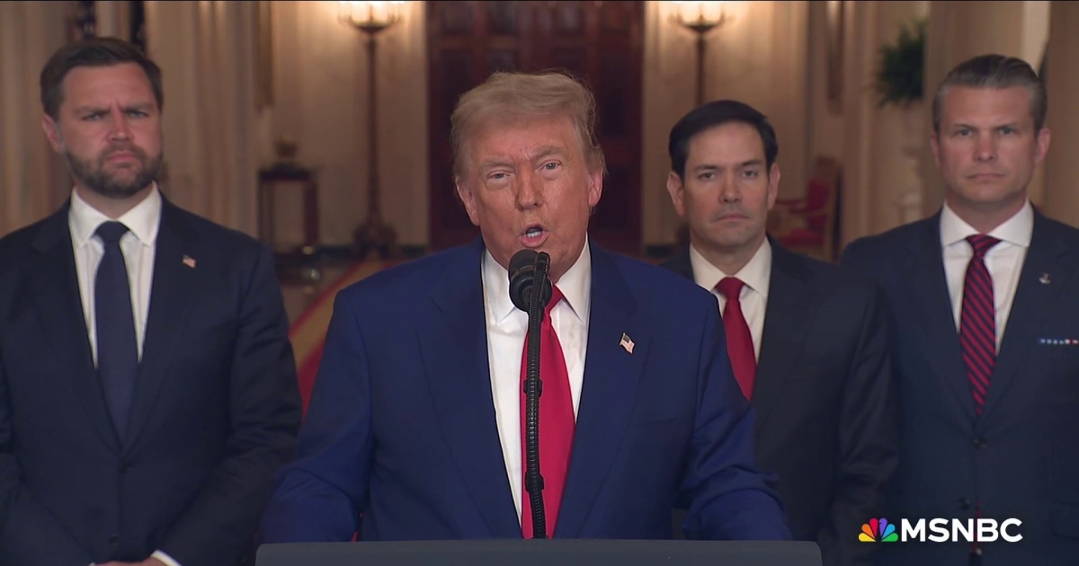 Trump 'should have put America first': Top Dem condemns Iran bombing
