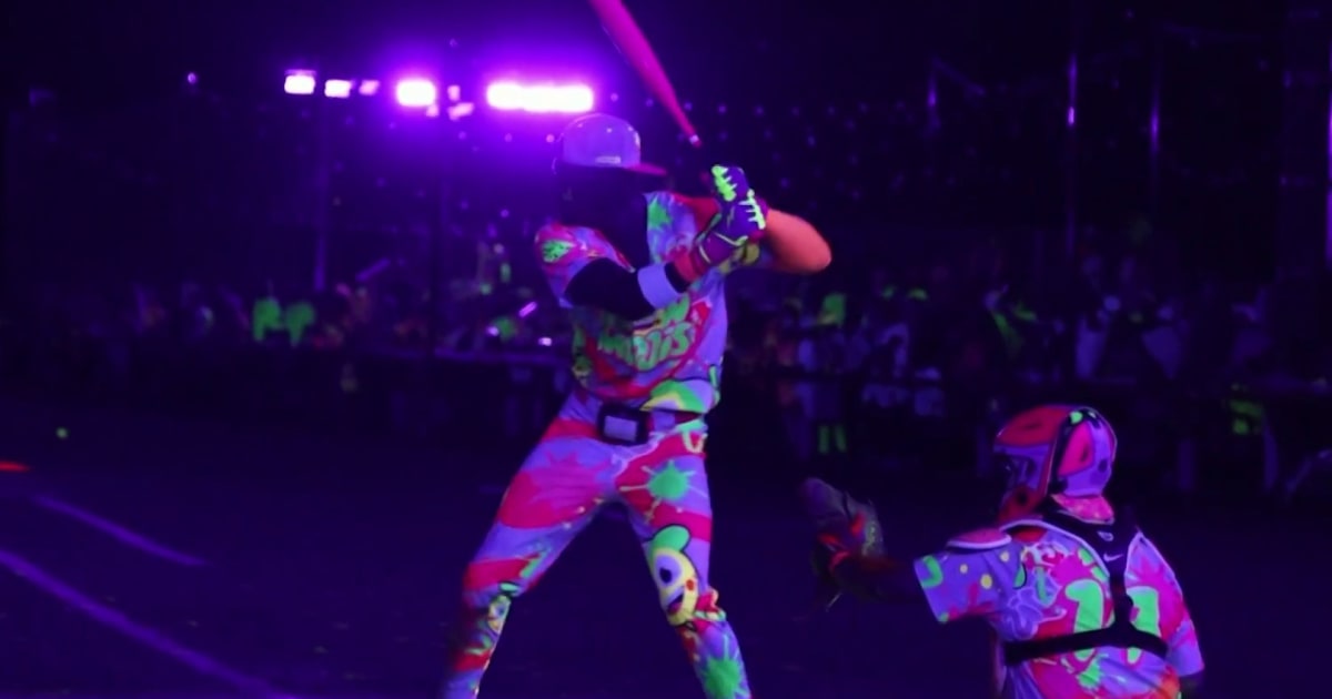 Glow-in-the-dark baseball: How the Cosmic league is transforming the sport