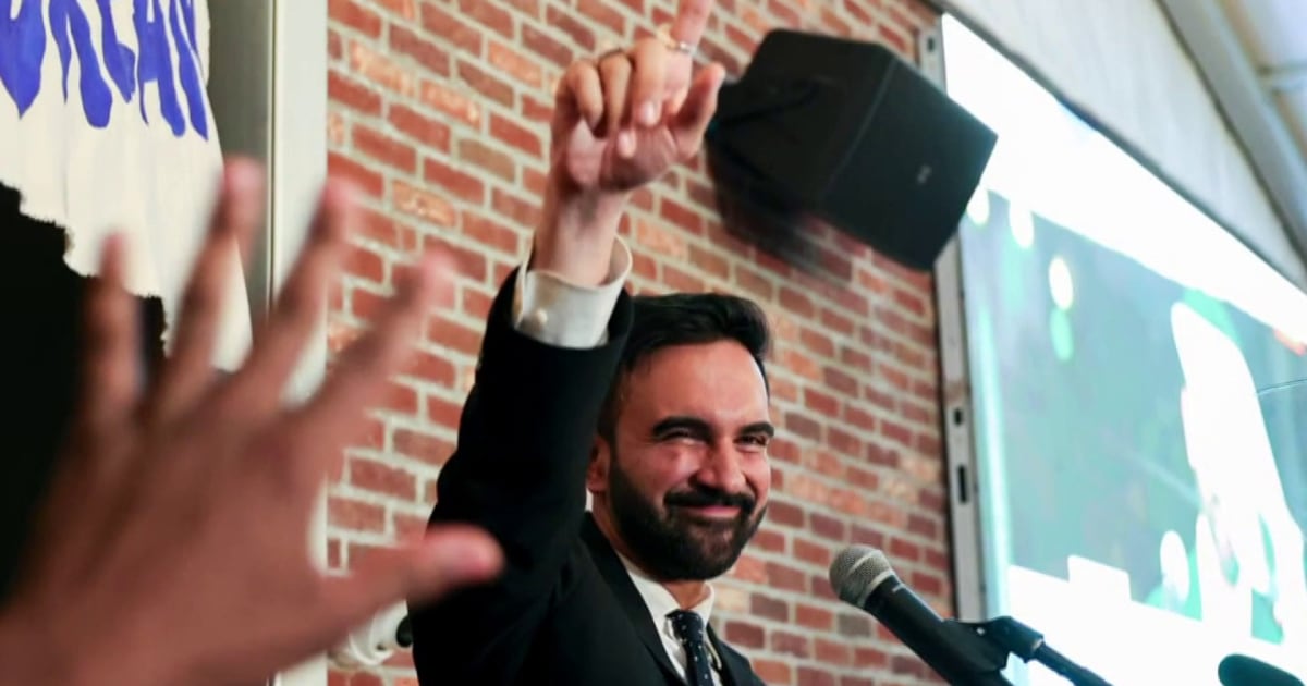 Zohran Mamdani declares victory in NYC mayoral primary