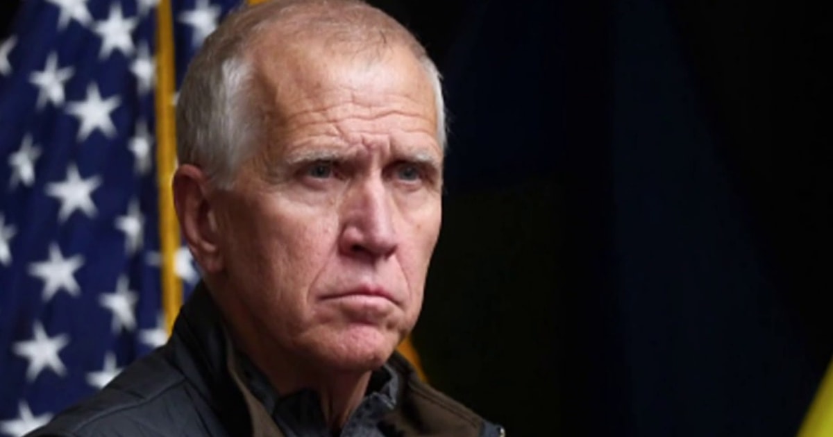 Republican North Carolina Sen. Thom Tillis announces he will not run for re-election