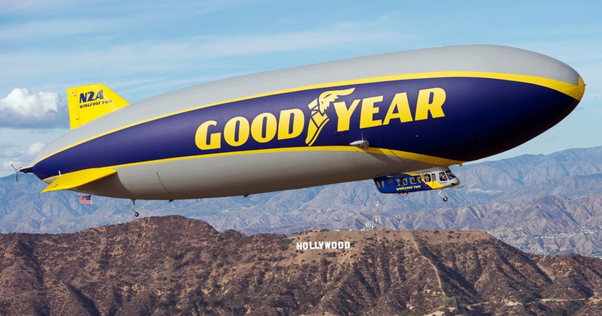 Goodyear marks 100 years since first blimp flight