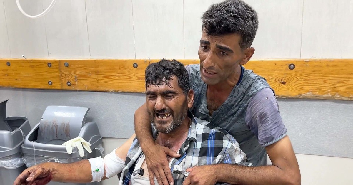 Israeli attack kills dozens waiting for aid trucks in Gaza