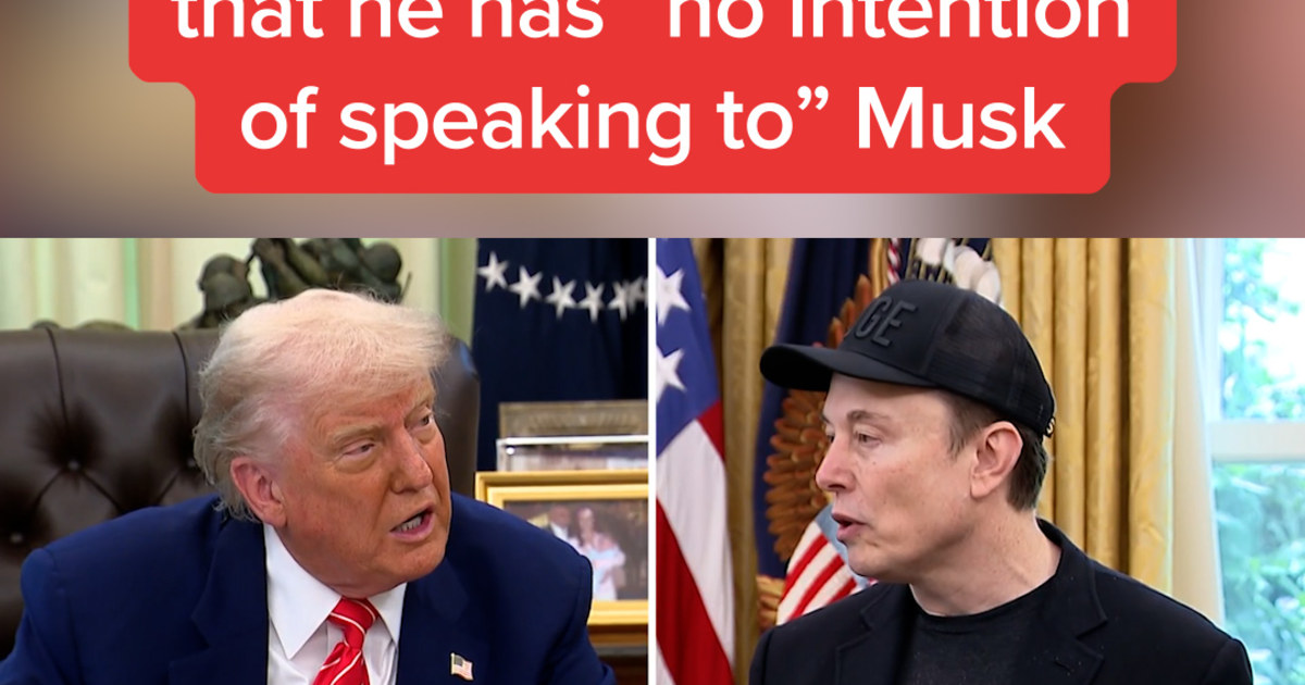 Trump tells NBC News that he has "no intention of speaking to" Musk