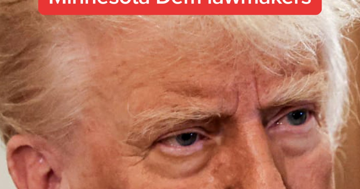Trump reacts to shootings of Minnesota Dem lawmakers