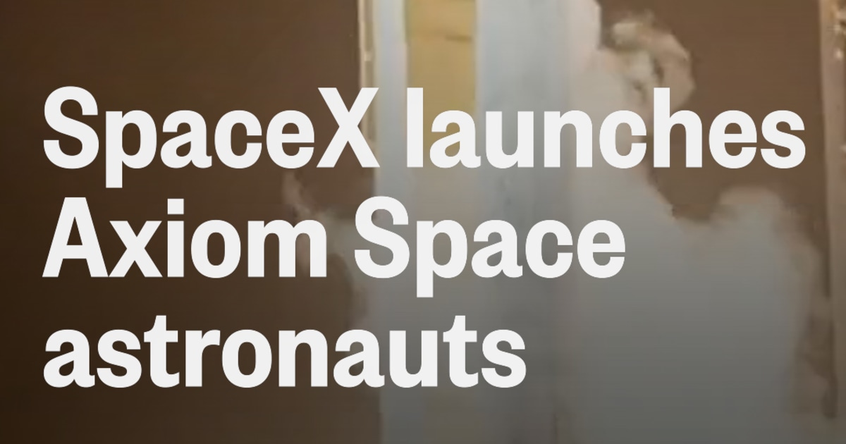 Axiom-4 Crew From Four Nations Docks at ISS