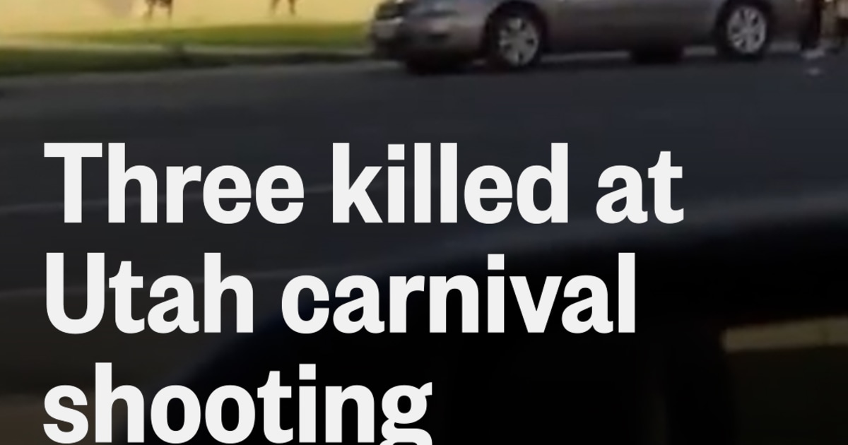 Shooting Kills Three Including Infant at Utah Carnival