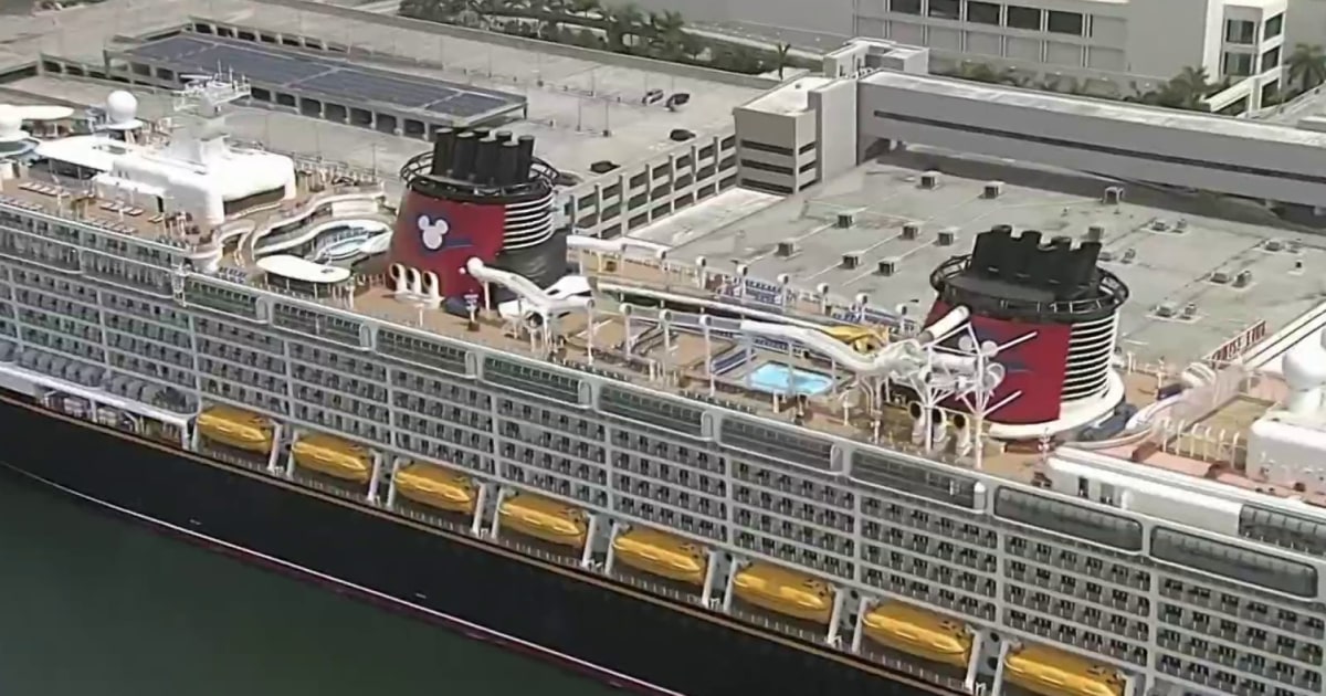 Two people rescued after going overboard on Disney cruise