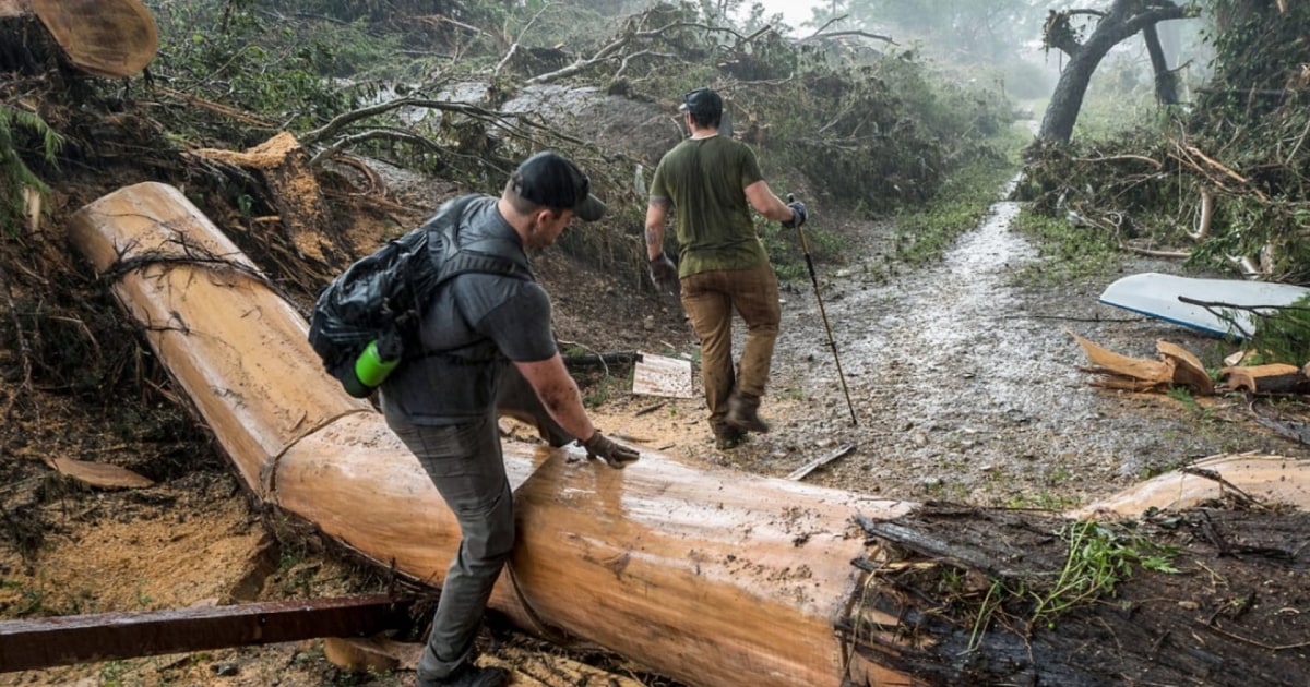Search and rescue volunteer details efforts after Texas flooding