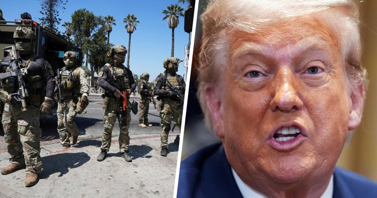 Healthcare worker describes federal agents descending on L.A. park: 'Very scary situation'