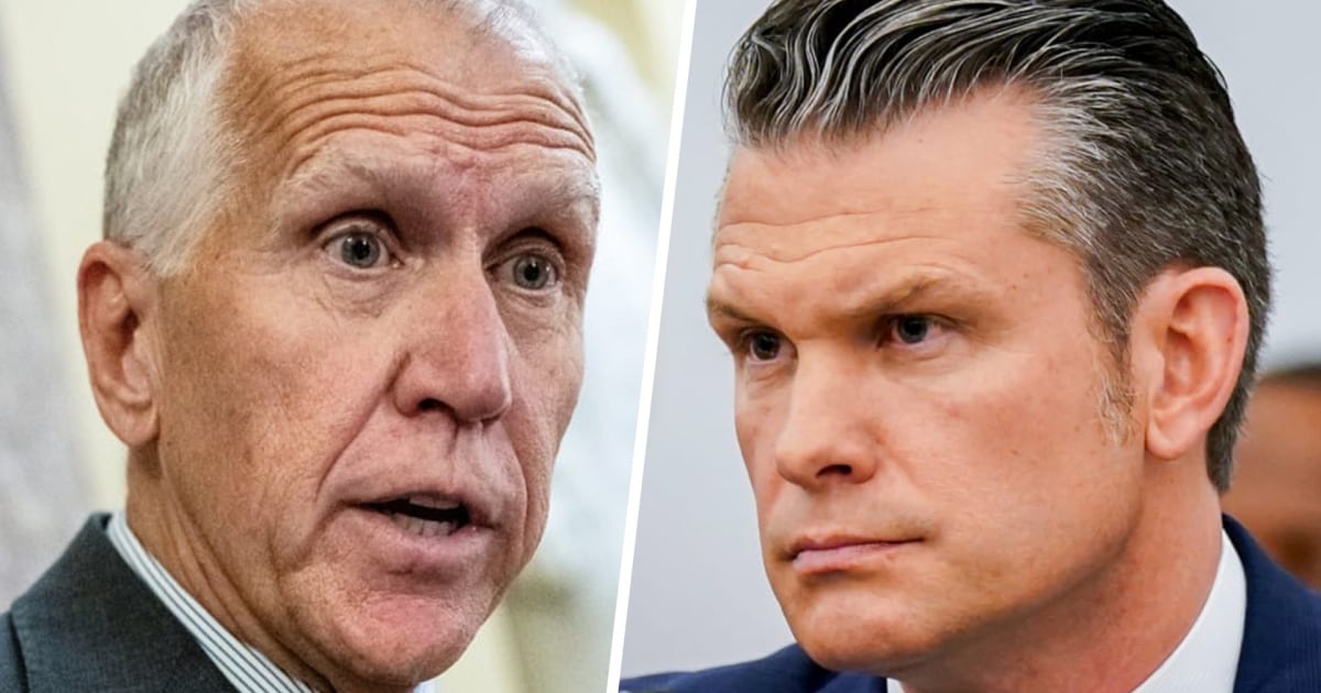 Retiring GOP Senator Tillis speaks candidly about Hegseth in new interview