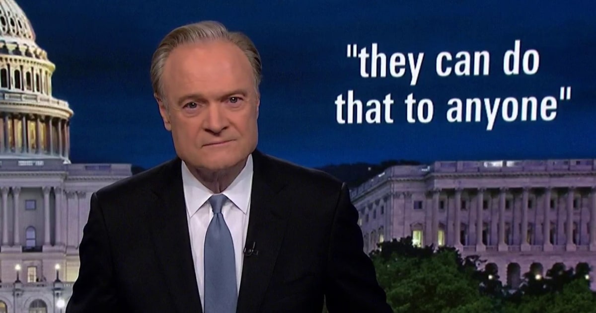 Lawrence: Because of Trump, America has become a place where 'they can do that to anybody'