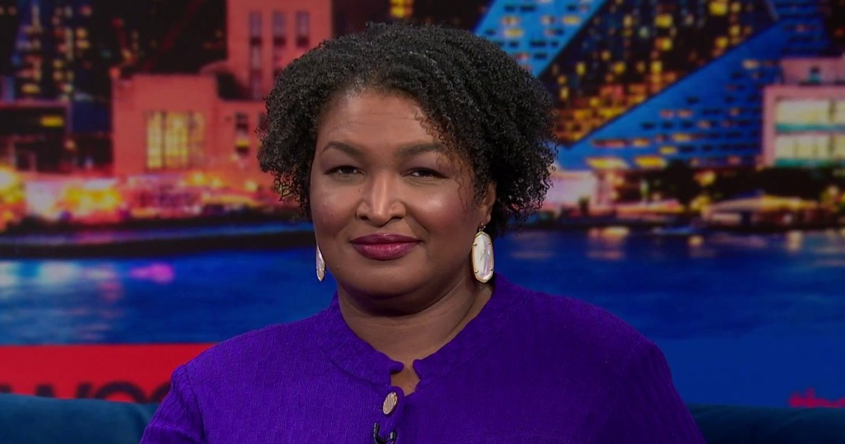 Stacey Abrams:  Autocracy is 'happening here right now under our noses'