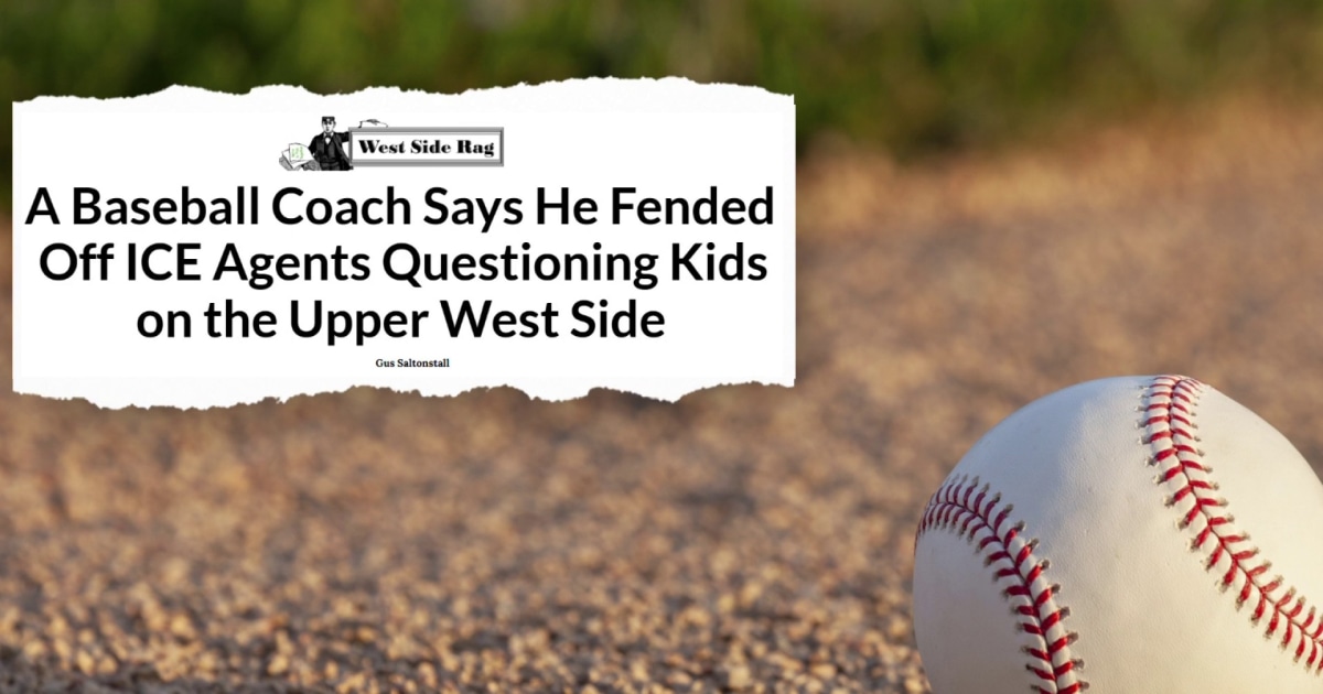 Baseball coach fends off ICE agents looking to question little league baseball players