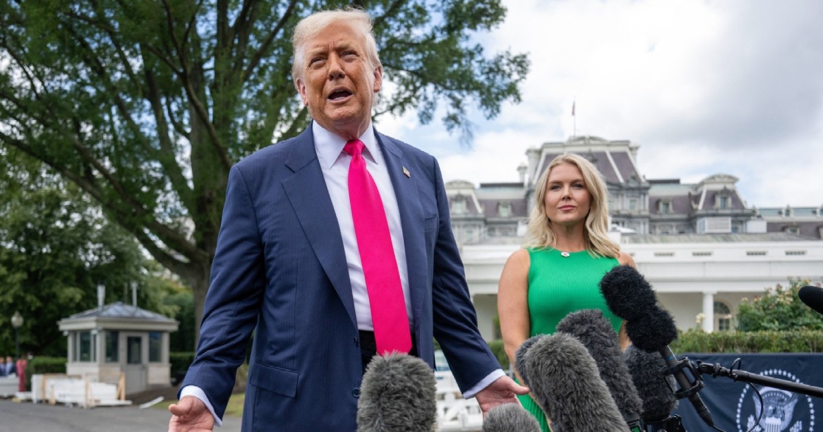 Trump: Bondi should release 'whatever she thinks is credible' on Epstein
