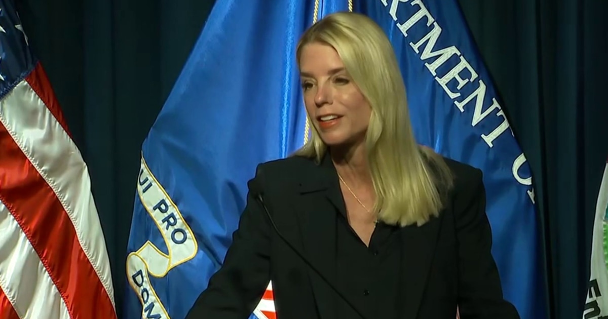 Bondi declines to answer question about Epstein investigation