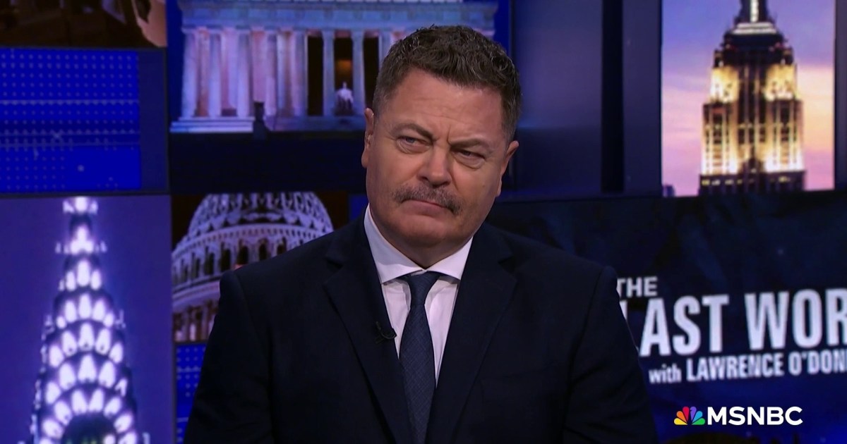 Nick Offerman’s new award-worthy film ’Sovereign’ is about a lost soul swept into extremism