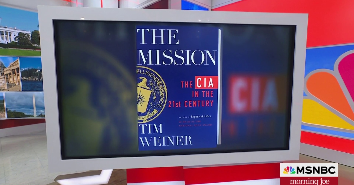 Tim Weiner's new book 'The Mission' looks into the CIA in the 21st century