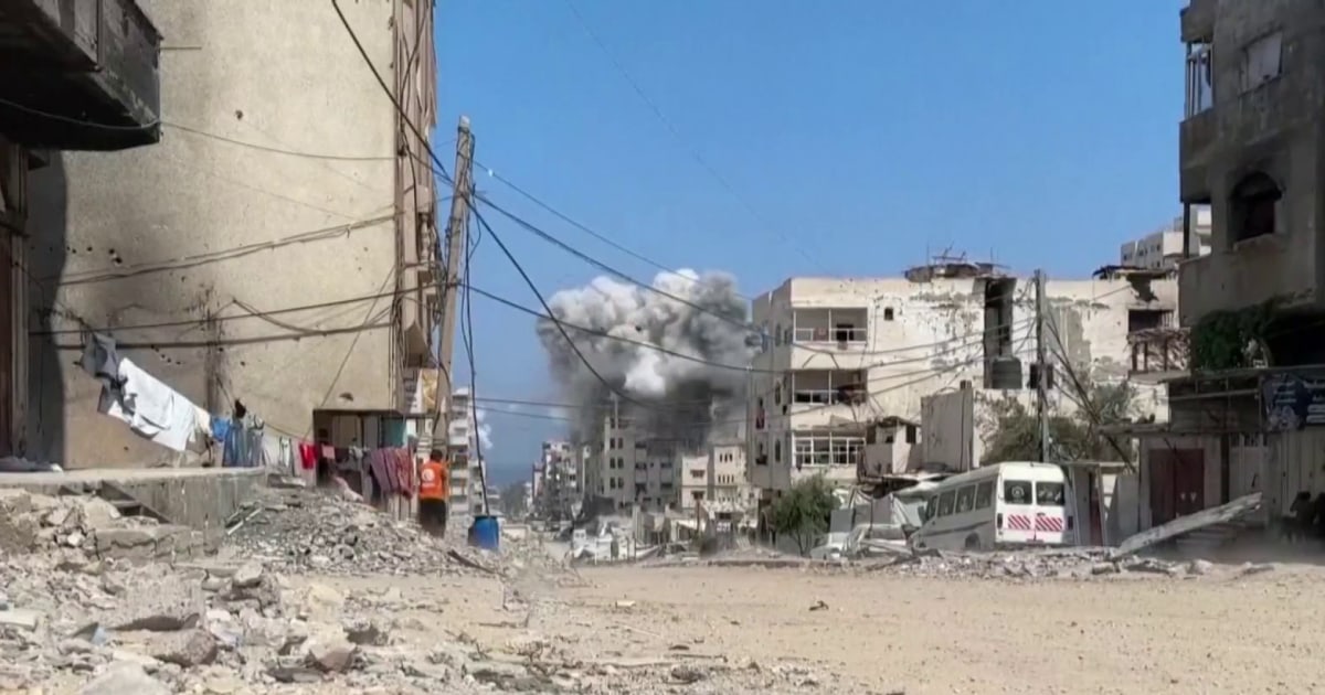 Gaza officials: Dozens killed at food distribution site