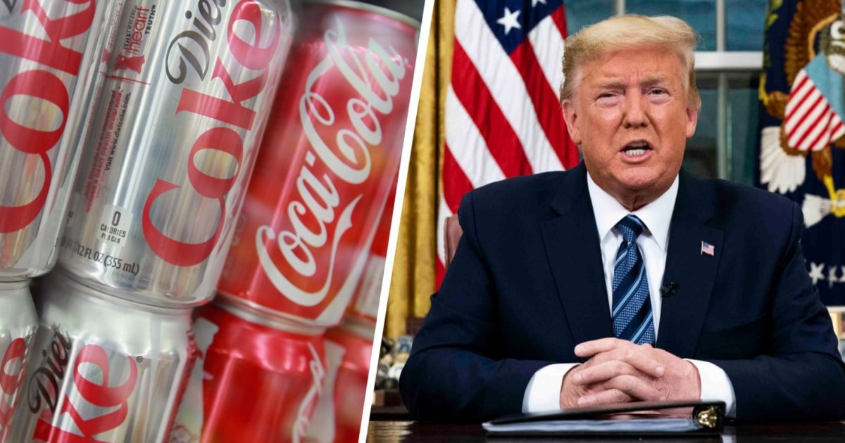 Trump posts, Coca-Cola pivots: New cane sugar Coke coming to U.S.