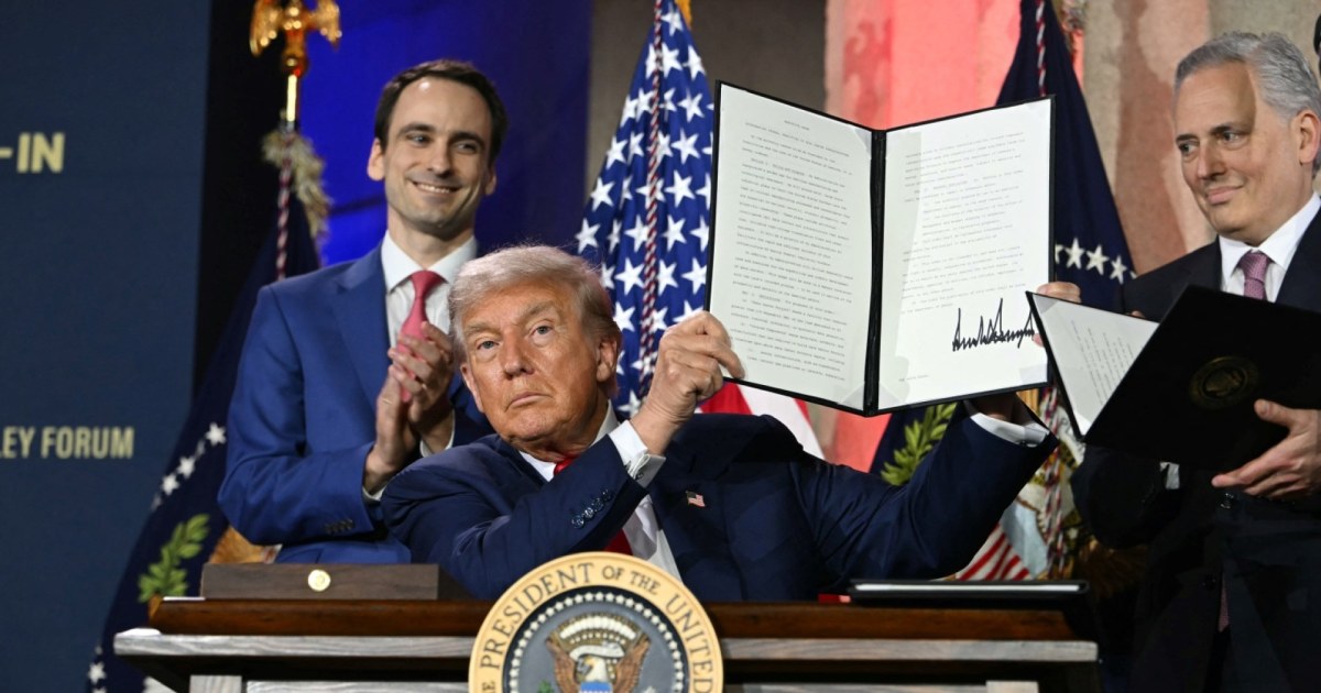 No #39 woke AI : Trump #39 s new America First plan raise big questions