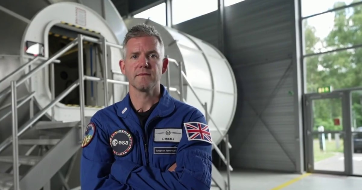 First astronaut with a disability prepares for historic mission to space