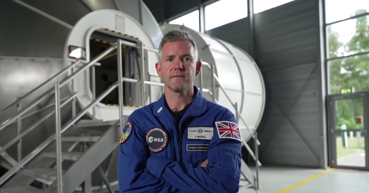 First astronaut with a disability prepares for historic mission to space