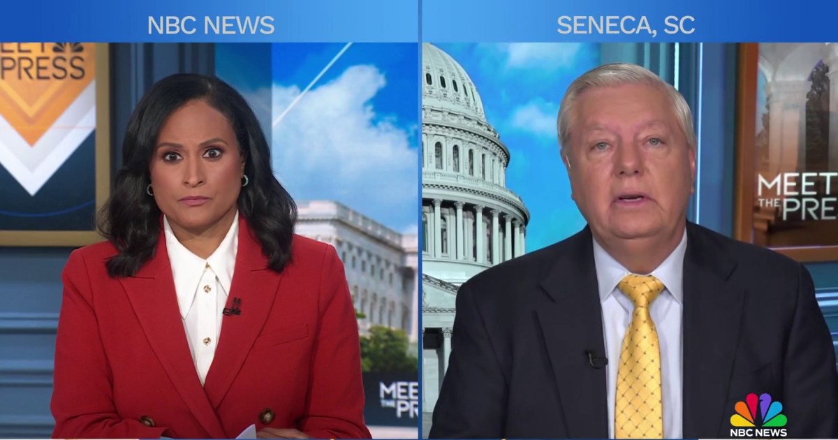 Sen. Graham says there will be a 'change in strategy' in Gaza 'to destroy Hamas' (NBC News)