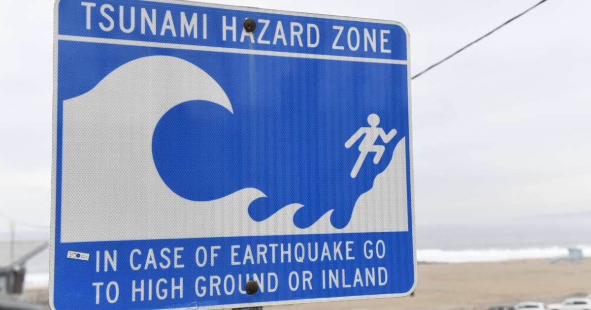 Earthquake san diego alert