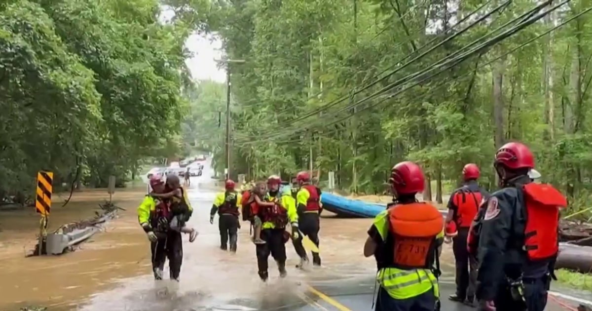 East Coast slammed with heavy rains and flooding