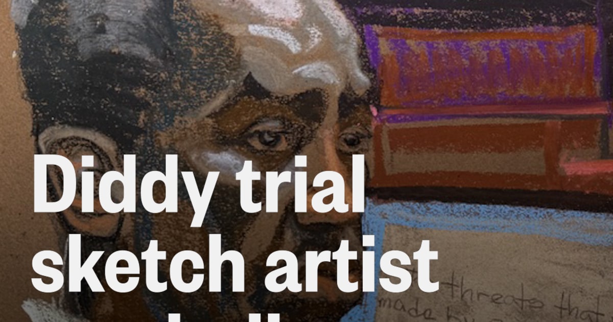 Diddy trial sketch artist on needed skills for job