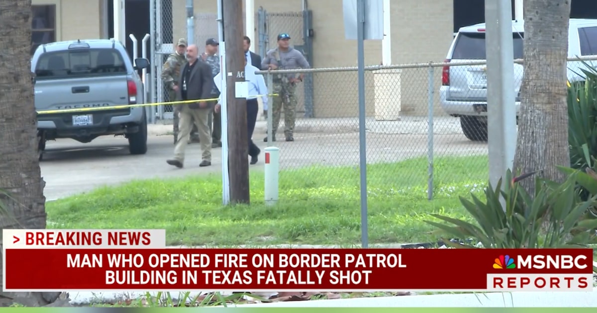 BREAKING: Man killed after exchanging gunfire with border patrol agents in Texas