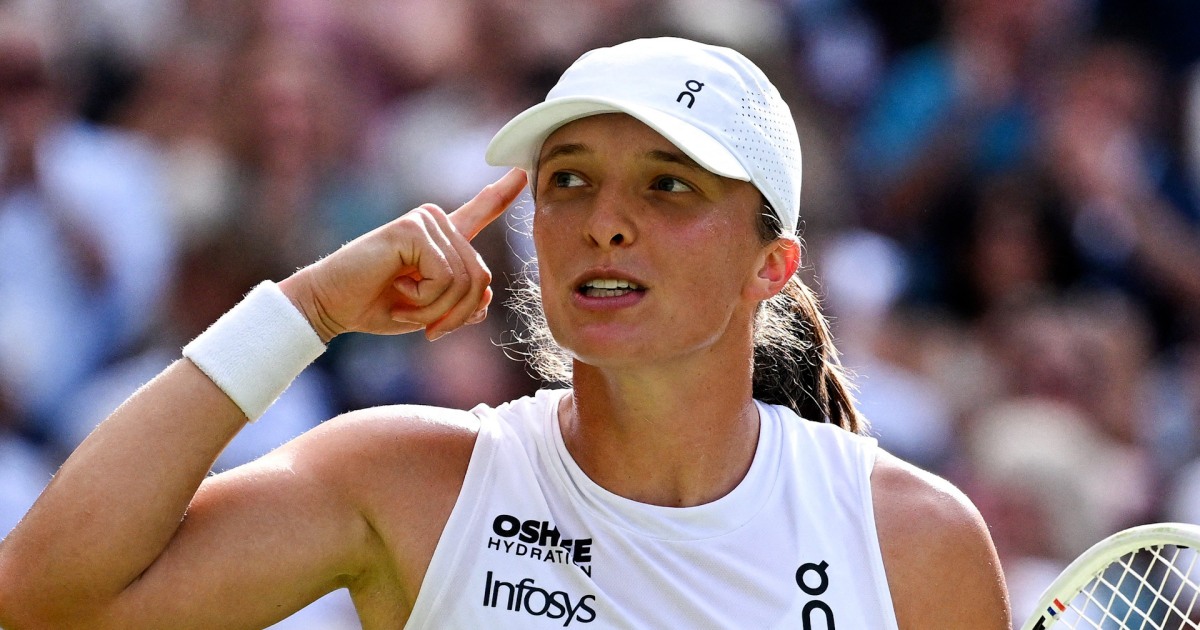 Iga Swiatek wins Wimbledon women's singles title