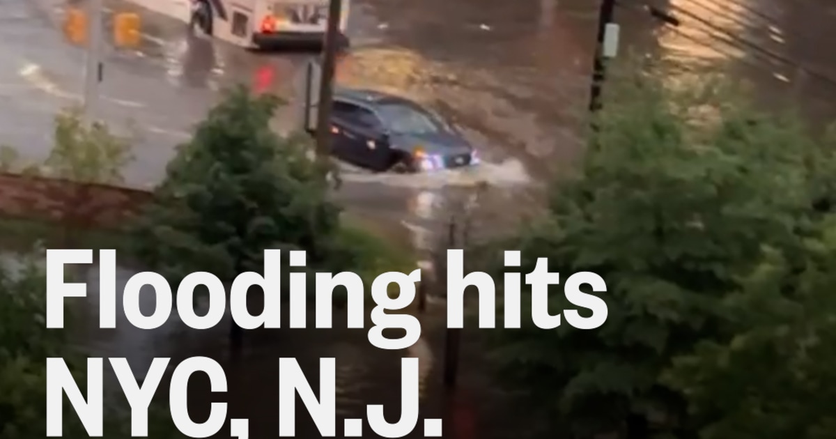 Flooding hits NYC N J - Floods Thumb 3 U1isln 